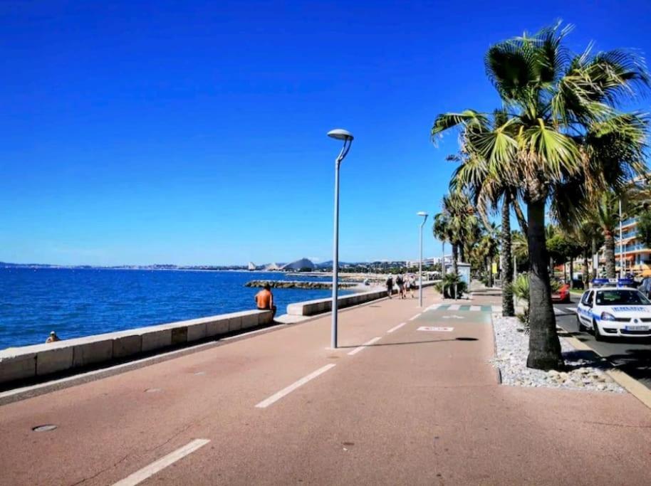 Cocon Marin 4 Studio Proche Mer Parking Wifi Cagnes-sur-Mer Buitenkant foto